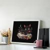 Black Cat Book Diamond Painting Adults Round Diamonds Pictures Crafts Kits for Home Wall Decoration 12"x16" view 3