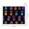 Coloful Pineapple Diamond Painting Adults Round Diamonds Pictures Crafts Kits for Home Wall Decoration 16"x20" view 2
