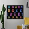 Coloful Pineapple Diamond Painting Adults Round Diamonds Pictures Crafts Kits for Home Wall Decoration 16"x20" view 4
