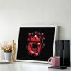 Queen of Hearts Playing Cards Diamond Painting Adults Round Diamonds Pictures Crafts Kits for Home Wall Decoration 16"x20" view 3