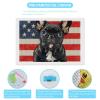 French Bulldog Diamond Painting Adults Round Diamonds Pictures Crafts Kits for Home Wall Decoration 8"x12" view 3
