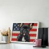 French Bulldog Diamond Painting Adults Round Diamonds Pictures Crafts Kits for Home Wall Decoration 8"x12" view 4