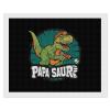 Papa Saur Dinosaur Diamond Painting Adults Round Diamonds Pictures Crafts Kits for Home Wall Decoration 16"x20" view 1