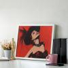 Moulin Rouge Ball Paris France Pin Up Diamond Painting Adults Round Diamonds Pictures Crafts Kits for Home Wall Decoration 16"x20" view 3