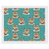 Cute Fox Diamond Painting Adults Round Diamonds Pictures Crafts Kits for Home Wall Decoration 16"x20" view 1