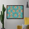 Cute Fox Diamond Painting Adults Round Diamonds Pictures Crafts Kits for Home Wall Decoration 16"x20" view 4