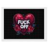Fuck Off Diamond Painting Adults Round Diamonds Pictures Crafts Kits for Home Wall Decoration 12"x16" view 1