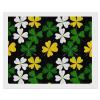 Green Four Leaf Diamond Painting Adults Round Diamonds Pictures Crafts Kits for Home Wall Decoration 16"x20" view 1