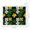 Green Four Leaf Diamond Painting Adults Round Diamonds Pictures Crafts Kits for Home Wall Decoration 16"x20" view 2