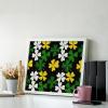 Green Four Leaf Diamond Painting Adults Round Diamonds Pictures Crafts Kits for Home Wall Decoration 16"x20" view 3