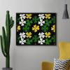 Green Four Leaf Diamond Painting Adults Round Diamonds Pictures Crafts Kits for Home Wall Decoration 16"x20" view 4