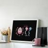 Mr Sperm Meet Ms Egg Diamond Painting Adults Round Diamonds Pictures Crafts Kits for Home Wall Decoration 12"x16" view 3