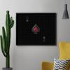 Aceess Cards Poker Diamond Painting Adults Round Diamonds Pictures Crafts Kits for Home Wall Decoration 16"x20" view 4
