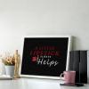 A Little Lipstick Always Helps Diamond Painting Adults Round Diamonds Pictures Crafts Kits for Home Wall Decoration 12"x16" view 3