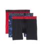 UA PERFORMANCE TECH- PRINTS 3PK, TECH BLUE/RED, YXL view 1