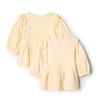 Amazon Essentials x Sofia Grainge Baby Girls' 3/4 Sleeve Knit Top, Pack of 2, Delicate Floral/Round Trees, 3-6 Months view 1