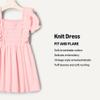 Amazon Essentials x Sofia Grainge Toddler Girls' Embroidered Knit Dress, Pink, 3T view 3