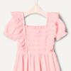 Amazon Essentials x Sofia Grainge Toddler Girls' Embroidered Knit Dress, Pink, 3T view 4