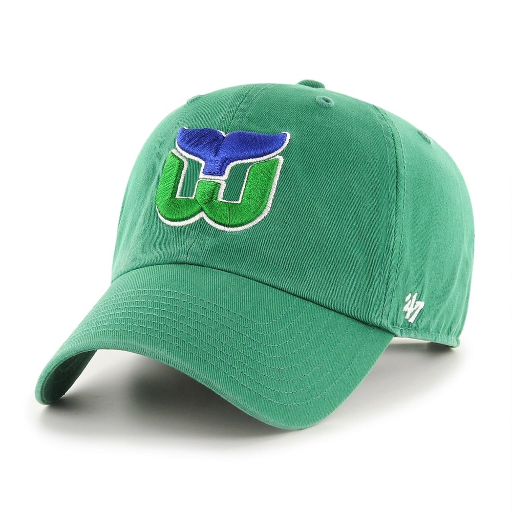 47 Hartford Whalers NHL Clean Up Hat - Green | Adjustable