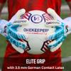 ONEKEEPER Iconic Blue Professional-Level Goalkeeper Glove for Kids & Youth & Adults | GK Soccer Goalie Gloves | 3.5 mm Contact Latex | Roll Negative Cut | Snug Fit | Removable Strap (Blue, 9) view 3