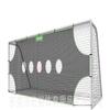 Soccer Goal Target Football Accuracy Training Net with Scoring Portable Shooting Goal S Practice Shooting & Goal Shots. Soccer Goal Frame not Included. (5 Holes, 8 x 24) view 2