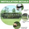 Soccer Goal Target Football Accuracy Training Net with Scoring Portable Shooting Goal S Practice Shooting & Goal Shots. Soccer Goal Frame not Included. (5 Holes, 8 x 24) view 4