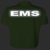 EMS Polo in Safety Green with Silver/Reflective Design, Performance Polo w/Moisture Wicking Technology view 4