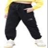 SANGTREE Women's Cargo Pants Elastic Waist Drawstring Casual Tapered Jogger Pants with Pockets for Women, Black, L view 1