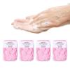 NineFit Basics 400x Soap Paper Sheets, Disposable Paper Soap Sheets Foaming Paper Soap for Traveling Outdoor Camping Hiking, Pink view 4