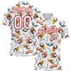 Personalized Flame Billiard and Bowling Strike Polo Jersey, Custom Tennis Shirts for Men and Women, Golf Polo Button-Down Pullover Shirt, Sport Uniform Shirt for Bowling Club