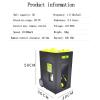 ZYLDDS Portable Tennis Ball Machine,High-Capacity, Remote-Controlled Tennis Pitching Machine,Automatic Ball Launcher Tennis Practice Equipment,for Coaches, Clubs view 2