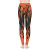 FOR U DESIGNS Fire Leggings for Women High Waist Workout Leggings Size XL Soft Comfy Casual Yoga Pants Tummy Control Lounge Pants view 3