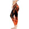 FOR U DESIGNS Fire Leggings for Women High Waist Workout Leggings Size XL Soft Comfy Casual Yoga Pants Tummy Control Lounge Pants view 4