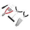 Fabater Badminton Racket Stringing Tool, Tennis Racket Stringing Clamp 8 in 1 Steel, Versatile for Badminton Rackets