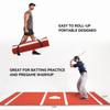 GSK Baseball Hitting Mat 3.8FT 10FT Training Equipment Artifical Turf Softball Pitching Mat Backyard Adult Kids Batter's Box Practice Thickened Baseball Pad Batting Cage Portable Turf Roll view 2