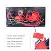 8 Gang Marine Boat Switch Panel Waterproof Dual QC3.0 Car USB Port Socket LED Digital Voltmeter 12V 24V DC Rocker Switch Panel with Fuse Holder for Truck Jeep RV (Green) view 2