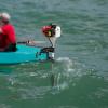 2 Stroke Outboard Motor Engine 2.5HP/1.45 KW Boat Engine with Air Cooling, 1.2L/0.32gal, Marine Boat Motor for Inflatable Boats, Iron Boats, Plastic Boats, Fiberglass Boats, Wooden Boats view 3