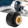 9 Spline Boat Propeller Prop Bushing Replacement for F 3HP 4HP 5HP 2/4 Stroke Engines Copper and Rubber Construction OEM Numbers 6E04598101, 6E04598100, view 4