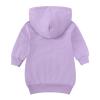 Toddler Baby Girls Long Sleeve Hoodies Dress Fall Trendy Fleece Sweatshirts Outfits Hooded Dresses (Purple, 4-5 Years) view 3