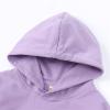 Toddler Baby Girls Long Sleeve Hoodies Dress Fall Trendy Fleece Sweatshirts Outfits Hooded Dresses (Purple, 4-5 Years) view 4