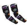 GDUUASB Funny Halloween Bats Arm Sleeves, Halloween Cooling Sun Protection Sports Sleeves for Men Women Golf Basketball view 1