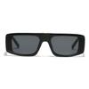 helena Small Rectangle Punk Sunglasses Women 2024 Luxury One-Piece Square Sun Glasses For Ladies Outdoor Eyewear S67 (black) view 2