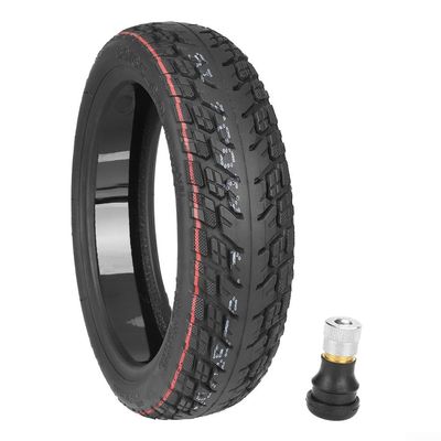 60/65-6.9 Self Repair Tire For Ninebot Max G2 EScooter, 10 inch Rubber Tubeless Tyre with nozzle, Electric Scooter Off-Road Vacuum Tire Replacement