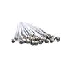 WANGYINGER Bicycles Spokes 14G 2.0mm Round Spokes J-Bend/Straight Pull Head Fit for Bike Spokes Silver Fit for Bicycles Spokes with Copper Cap Bike Spoke Parts(J-Bend 24pcs) view 2