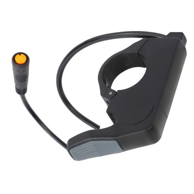 Electric Bike Thumb Throttle, Speed Control Finger Throttle with Quick Release Female Plug Left and Right Handlebar Accelerator Compatible with BBS01 BBS02 BBSHD Motors for E Bikes Bicycle Scooter