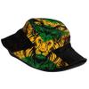 Jamaican Lion Flag Bucket Hat Unisex Fashion Summer Sun Hat Jamaica Fisherman Hat Patriotic Hats Outdoor Travel Beach Hat for Men Women view 2