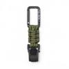 bitplay Paracord Quick-Release Carabiner - Base550/ For outdoor adventures/Camping, hiking, and gym activities/For use with hammocks, keychains, and other utility items (Army Green)
