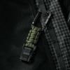 bitplay Paracord Quick-Release Carabiner - Base550/ For outdoor adventures/Camping, hiking, and gym activities/For use with hammocks, keychains, and other utility items (Army Green) view 4