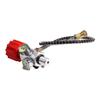 TUXING 4500PSI HPA Regulator Paintball Filling Station Pcp Air Gun Charging Valve Dual Gauge Up to 4500psi with 24" Inch High Pressure Hose view 4