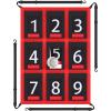 TOBWOLF Adjustable Strike Zone Target for Baseball Softball Net, Numbered Baseball Softball Pitching Target, 9 Pocket Pitching Pad, Practice Accuracy Training Throwing for Hitting Batting Catching view 1